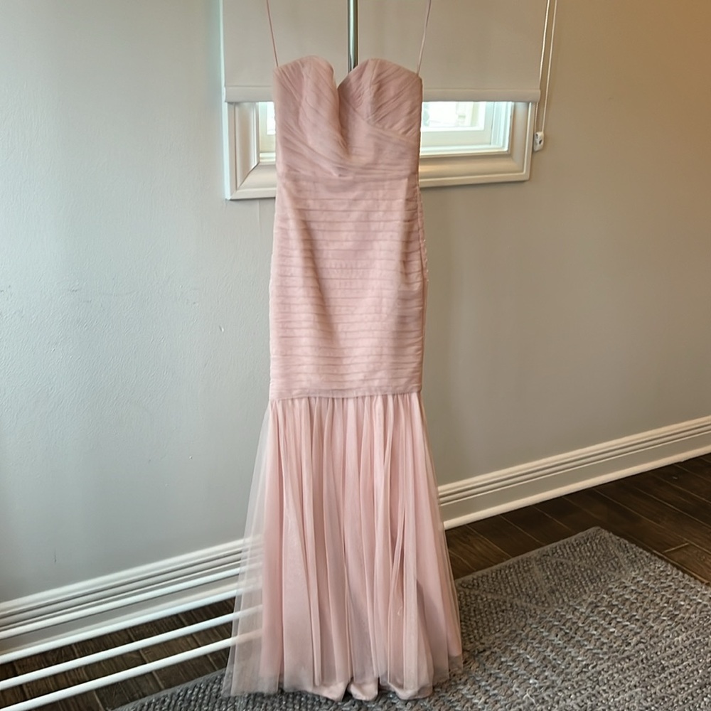 AMSALE Blush Pink Gown